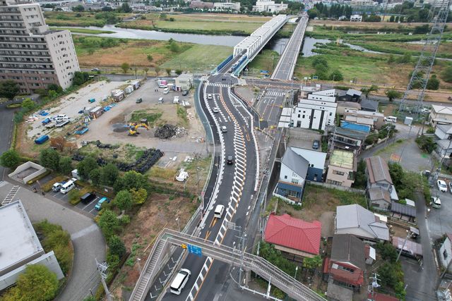 暮らしの動線を支える～日野橋切廻し道路～